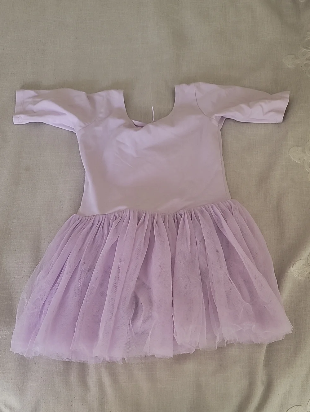 Girls Lilac Tulle Ballet Costume Dress, Medium